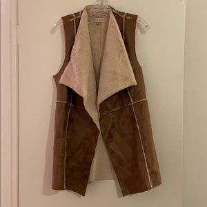 Faux Fur Brown Fall/Winter Vest